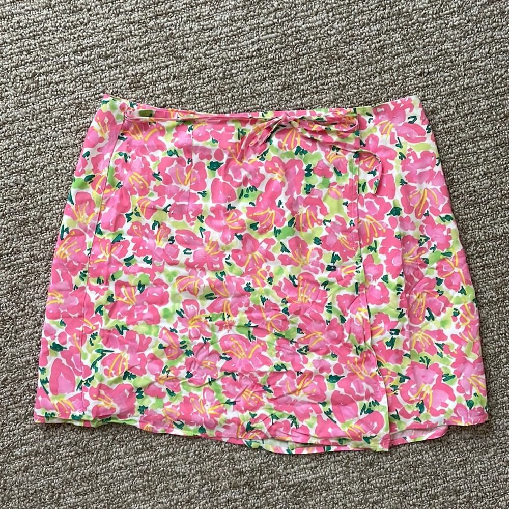 Floral Mini Skirt